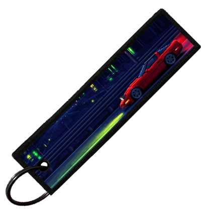 "C4 PIXEL SIDE PROFILES" CUSTOM KEY TAG