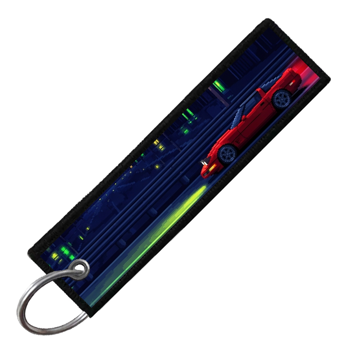 "C4 PIXEL SIDE PROFILES" CUSTOM KEY TAG