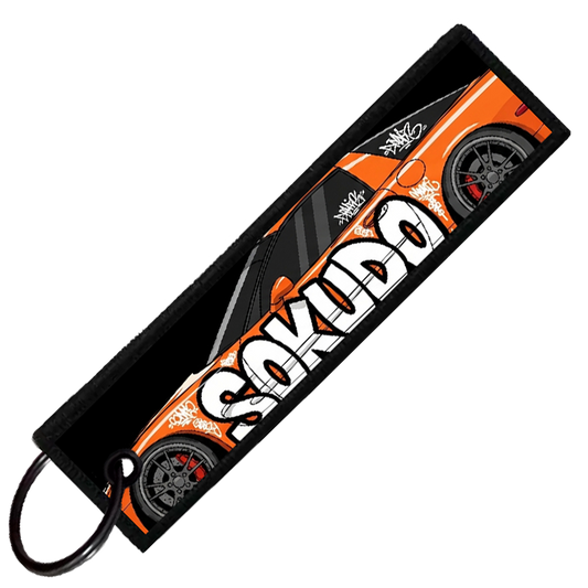 "CORVETTE C5 GRAFFITI GARAGE" Custom Key Tag