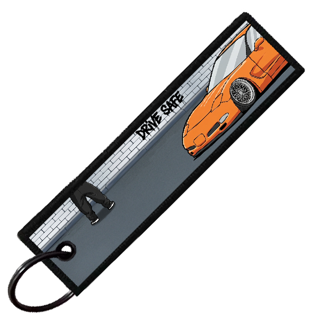 "CORVETTE C5 TAGGED" Custom Key Tag