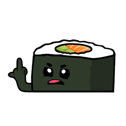 "CALIFORNIA ROLL" SUSHI WINDOW PEEKERS