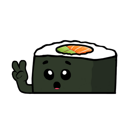 "CALIFORNIA ROLL" SUSHI WINDOW PEEKERS