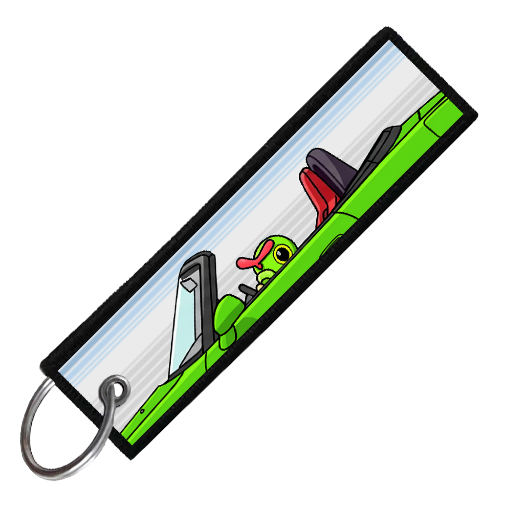 "CATERPIE CRUISER" CUSTOM KEY TAG