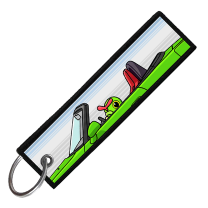 "CATERPIE CRUISER" CUSTOM KEY TAG