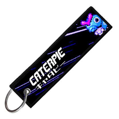 "JAPANESE CATERPIE" CUSTOM KEY TAG