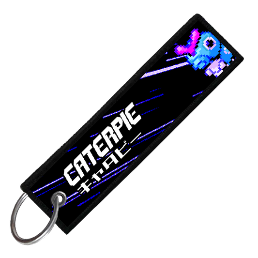 "JAPANESE CATERPIE" CUSTOM KEY TAG