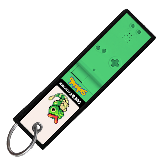 "CATERPIE GAMEBOY" CUSTOM KEY TAG