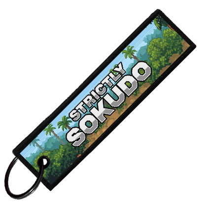 "CELICA GTS 8-BIT RALLY" CUSTOM KEY TAG