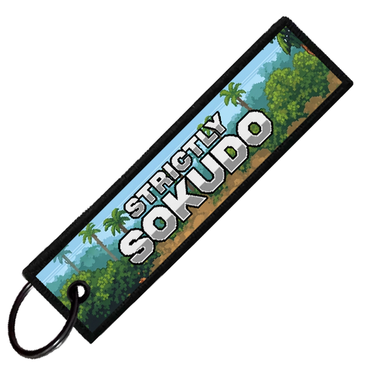 "CELICA GTS 8-BIT RALLY" CUSTOM KEY TAG
