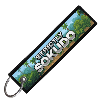 "CELICA GTS 8-BIT RALLY" CUSTOM KEY TAG