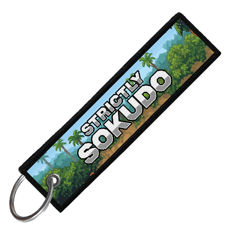 "CELICA GTS 8-BIT RALLY" CUSTOM KEY TAG