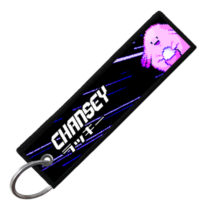 "JAPANESE CHANSEY" CUSTOM KEY TAG