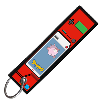 "CHANSEY POKEDEX" CUSTOM KEY TAG