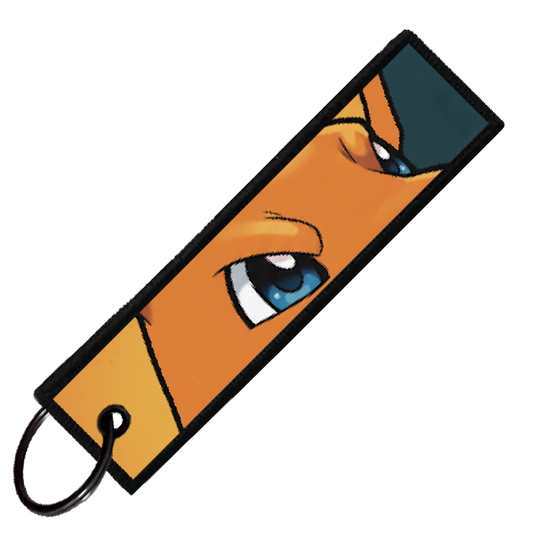 "CHARIZARD PORTRAITS" CUSTOM KEY TAG