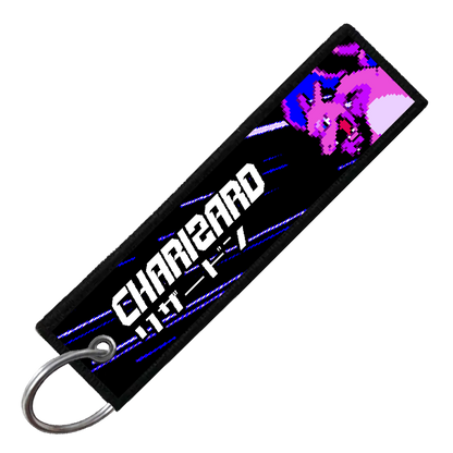 "JAPANESE CHARIZARD" CUSTOM KEY TAG