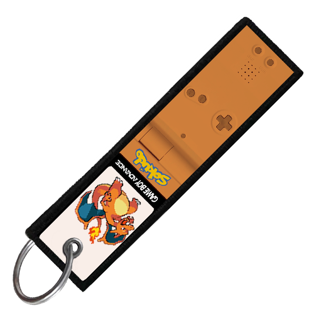 "CHARIZARD GAMEBOY" CUSTOM KEY TAG