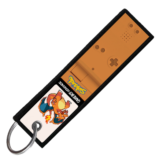 "CHARIZARD GAMEBOY" CUSTOM KEY TAG