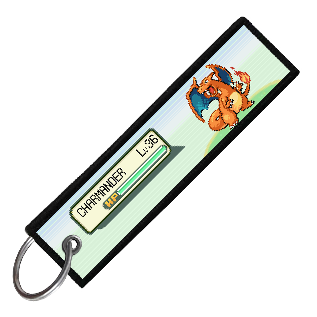"CHARIZARD BATTLE ENCOUNTER" CUSTOM KEY TAG