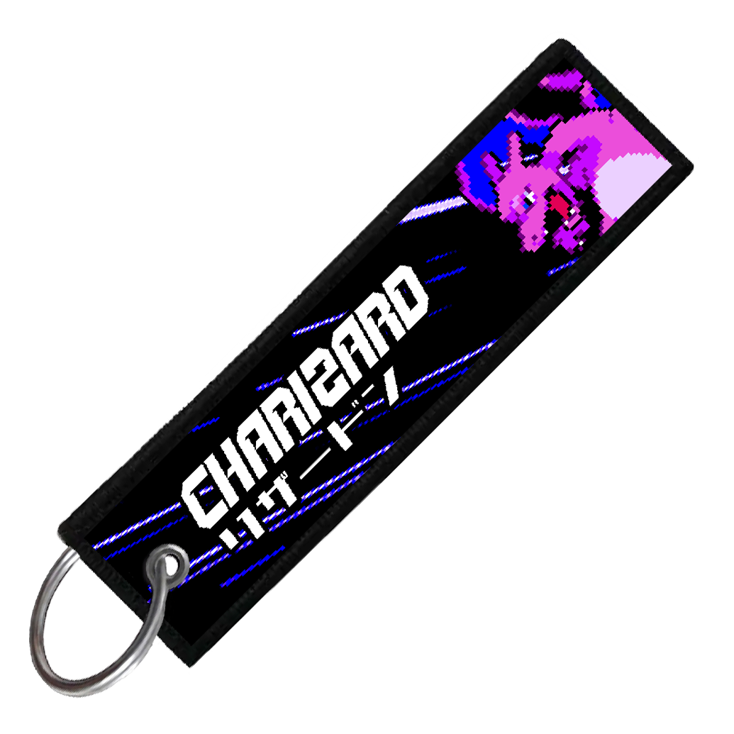 "JAPANESE CHARIZARD" CUSTOM KEY TAG
