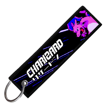 "JAPANESE CHARIZARD" CUSTOM KEY TAG