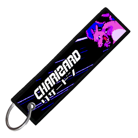 "JAPANESE CHARIZARD" CUSTOM KEY TAG