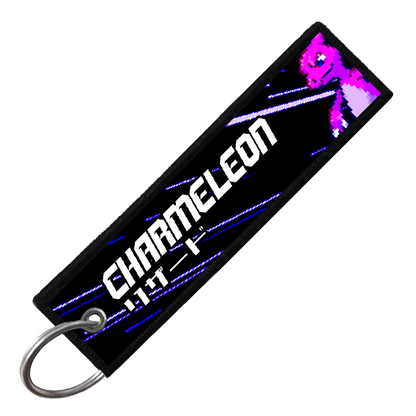 "JAPANESE CHARMELEON" CUSTOM KEY TAG
