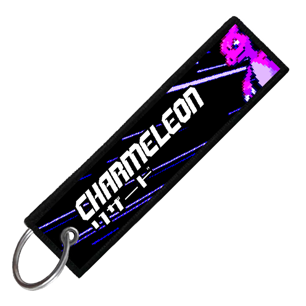 "JAPANESE CHARMELEON" CUSTOM KEY TAG