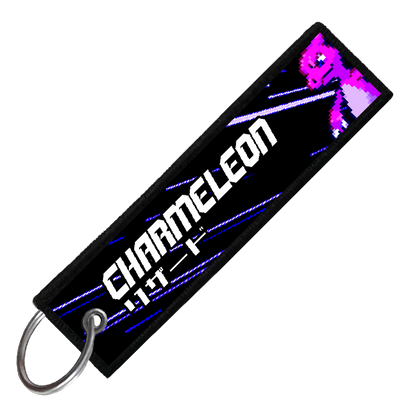 "JAPANESE CHARMELEON" CUSTOM KEY TAG