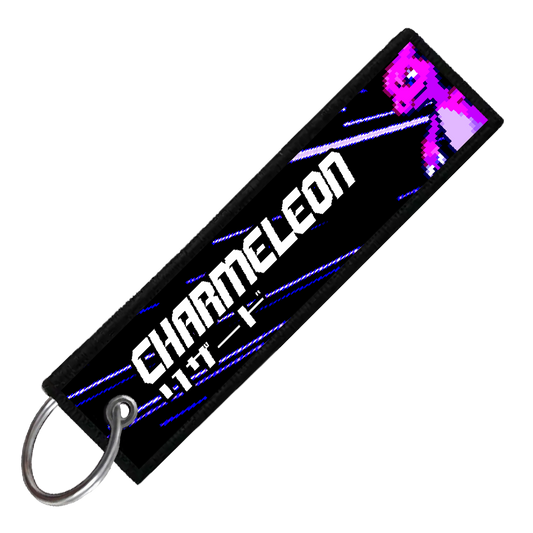 "JAPANESE CHARMELEON" CUSTOM KEY TAG