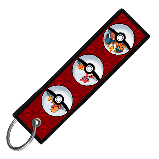 "CHARMANDER POKEBALL EVO" CUSTOM KEY TAG