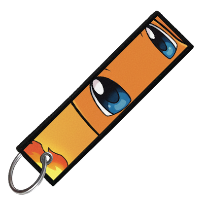"CHARMANDER PORTRAITS" CUSTOM KEY TAG