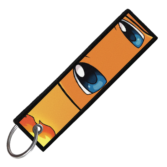 "CHARMANDER PORTRAITS" CUSTOM KEY TAG