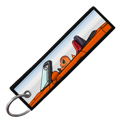 "CHARMANDER CRUISER" CUSTOM KEY TAG