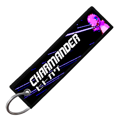 "JAPANESE CHARMANDER" CUSTOM KEY TAG