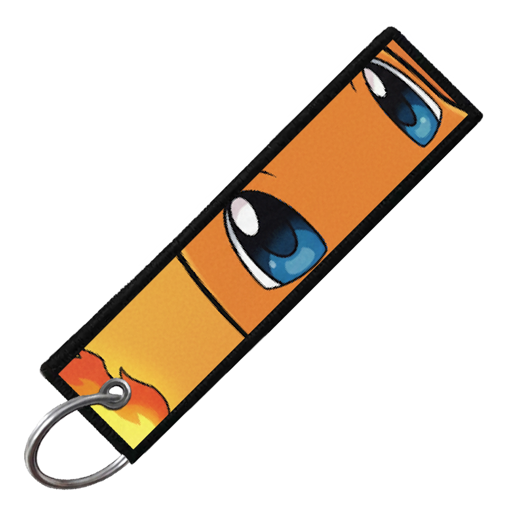 "CHARMANDER PORTRAITS" CUSTOM KEY TAG