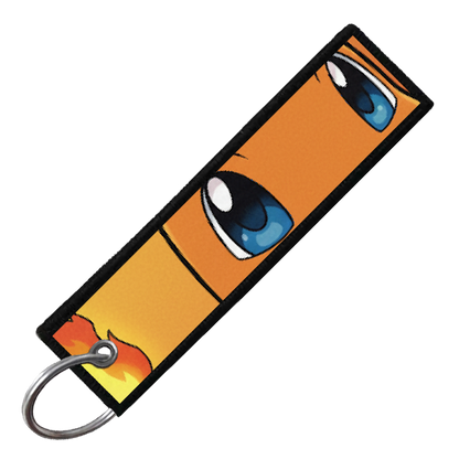 "CHARMANDER PORTRAITS" CUSTOM KEY TAG