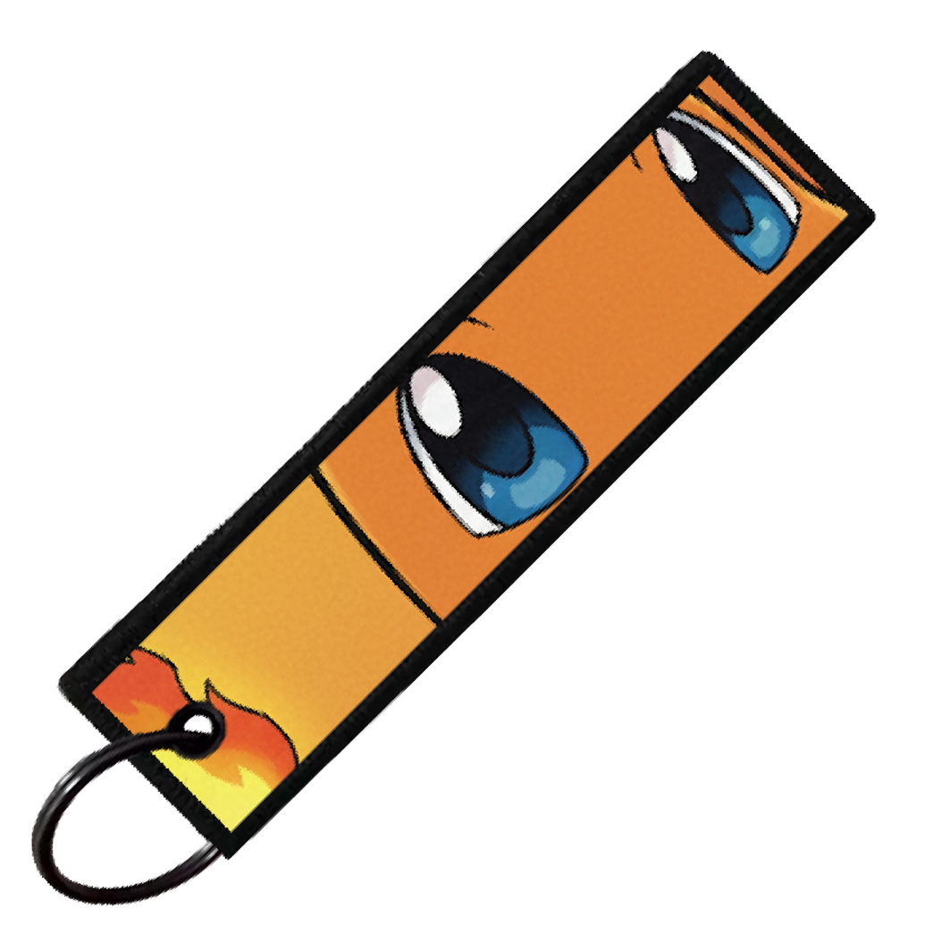 "CHARMANDER PORTRAITS" CUSTOM KEY TAG