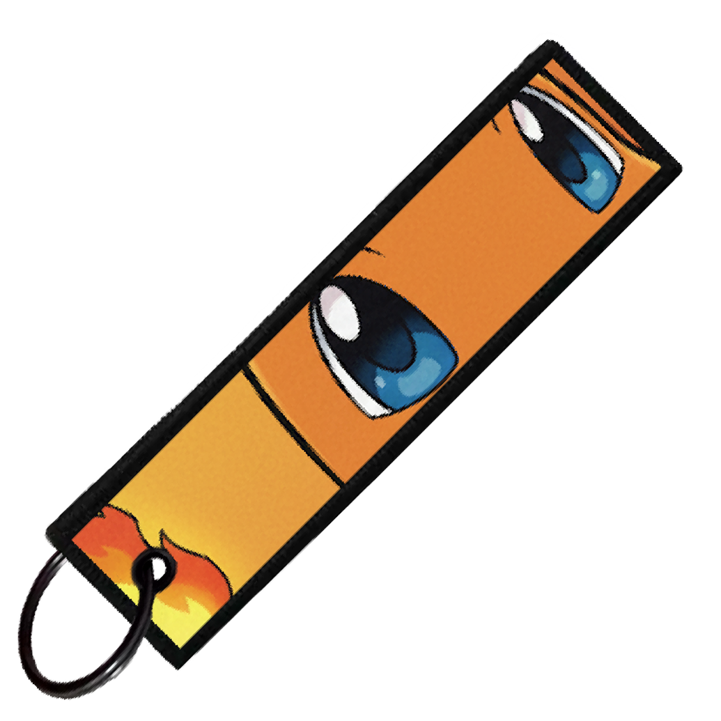 "CHARMANDER PORTRAITS" CUSTOM KEY TAG
