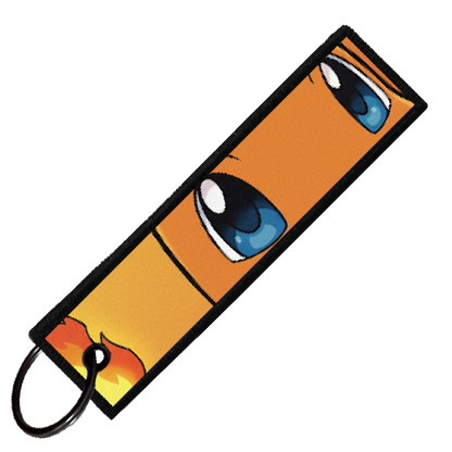 "CHARMANDER PORTRAITS" CUSTOM KEY TAG