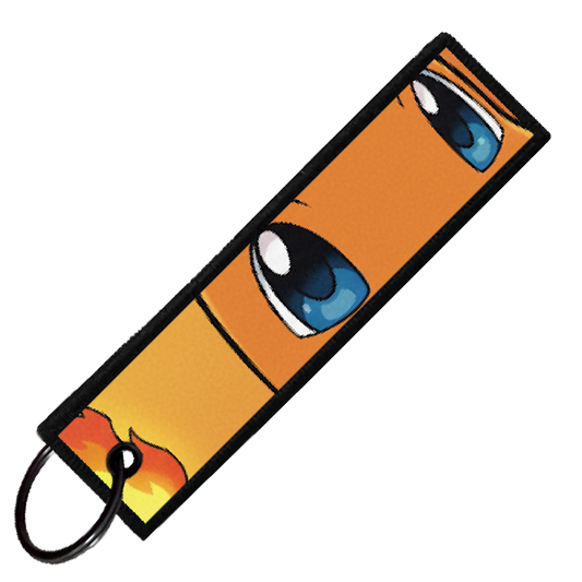"CHARMANDER PORTRAITS" CUSTOM KEY TAG