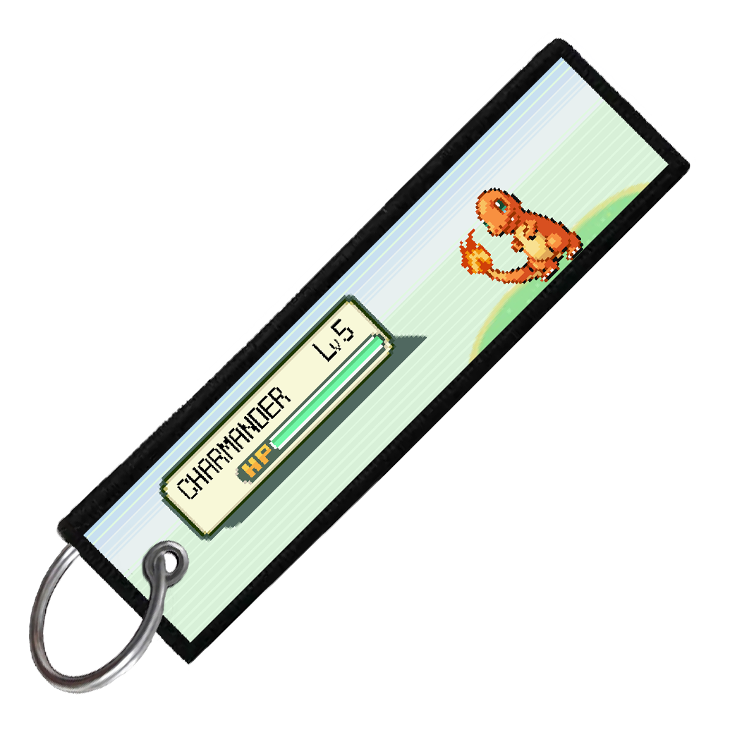 "CHARMANDER BATTLE ENCOUNTER" CUSTOM KEY TAG