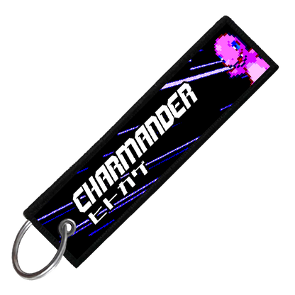 "JAPANESE CHARMANDER" CUSTOM KEY TAG