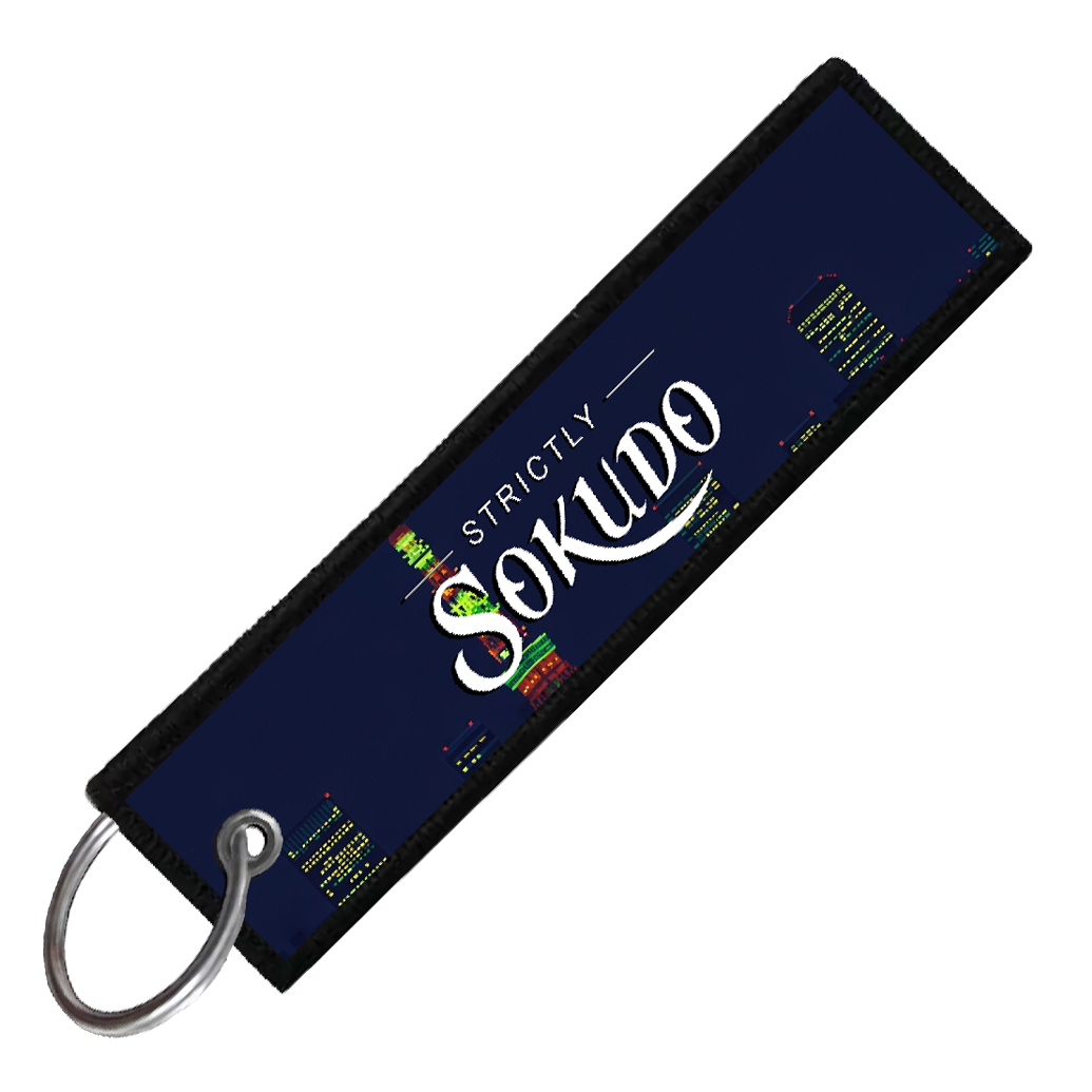 "CHASER PIXEL SIDE PROFILES" CUSTOM KEY TAG