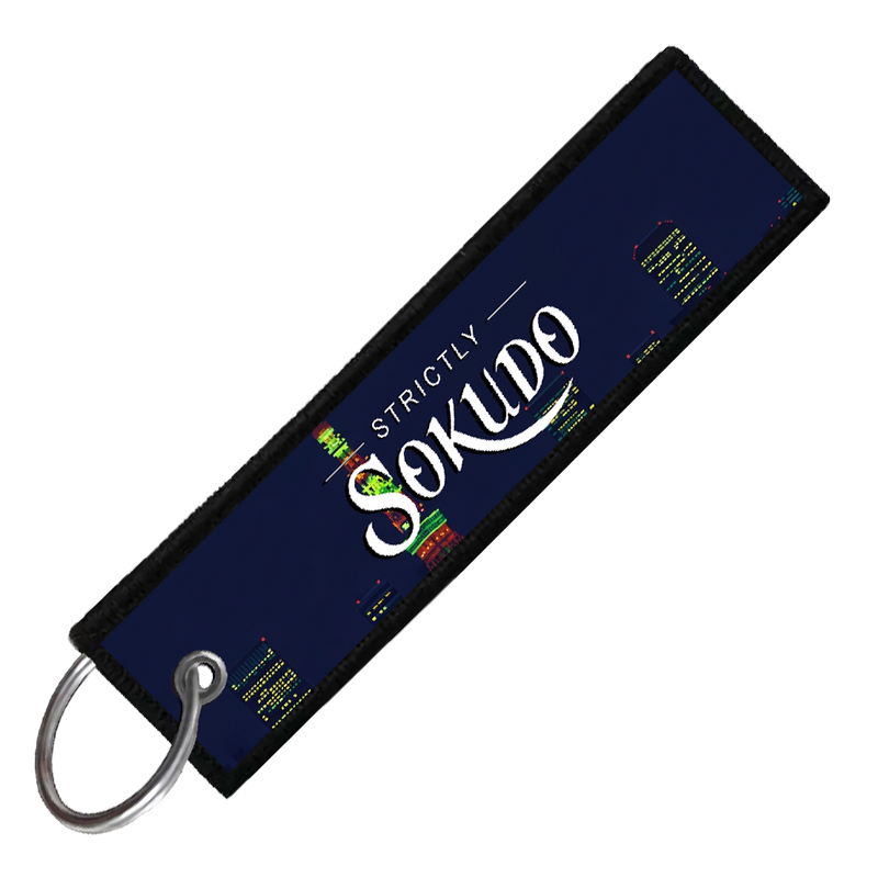 "CHASER PIXEL SIDE PROFILES" CUSTOM KEY TAG