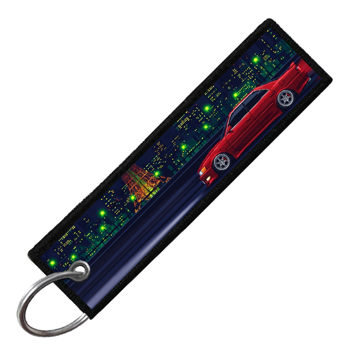 "CHASER PIXEL SIDE PROFILES" CUSTOM KEY TAG