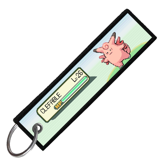 "CLEFABLE BATTLE ENCOUNTER" CUSTOM KEY TAG