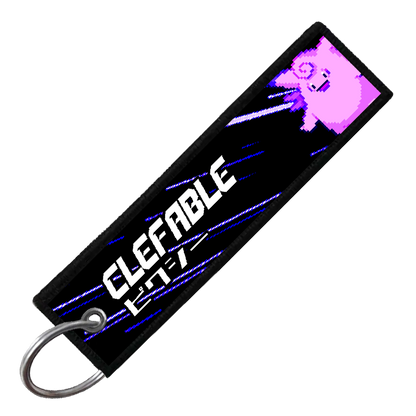 "JAPANESE CLEFABLE" CUSTOM KEY TAG