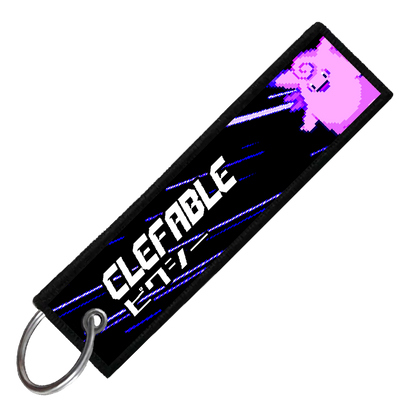 "JAPANESE CLEFABLE" CUSTOM KEY TAG
