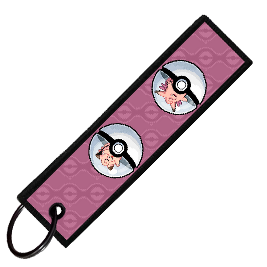 "CLEFAIRY POKEBALL EVO" CUSTOM KEY TAG