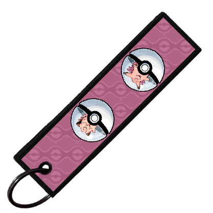 "CLEFAIRY POKEBALL EVO" CUSTOM KEY TAG